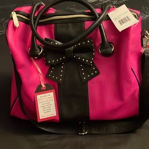 Brand New Betsy Johnson Weekender Tote